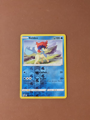 Pokemon Card Silver Tempest 046/195 46/195 Keldeo Reverse Holo Rare *MINT*