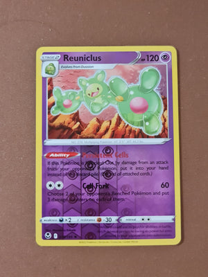 Pokemon Card Silver Tempest 078/195 78/195 Reuniclus Reverse Holo Rare *MINT*