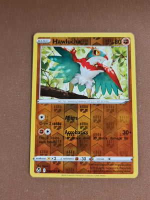 Pokemon Card Silver Tempest 098/195 98/195 Hawlucha Reverse Holo Common *MINT*