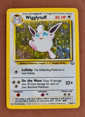 <transcy>Pokemon Card Jungle Set Unlimited 16/64 Wigglytuff Holo Sjælden NÆR MINT</transcy>