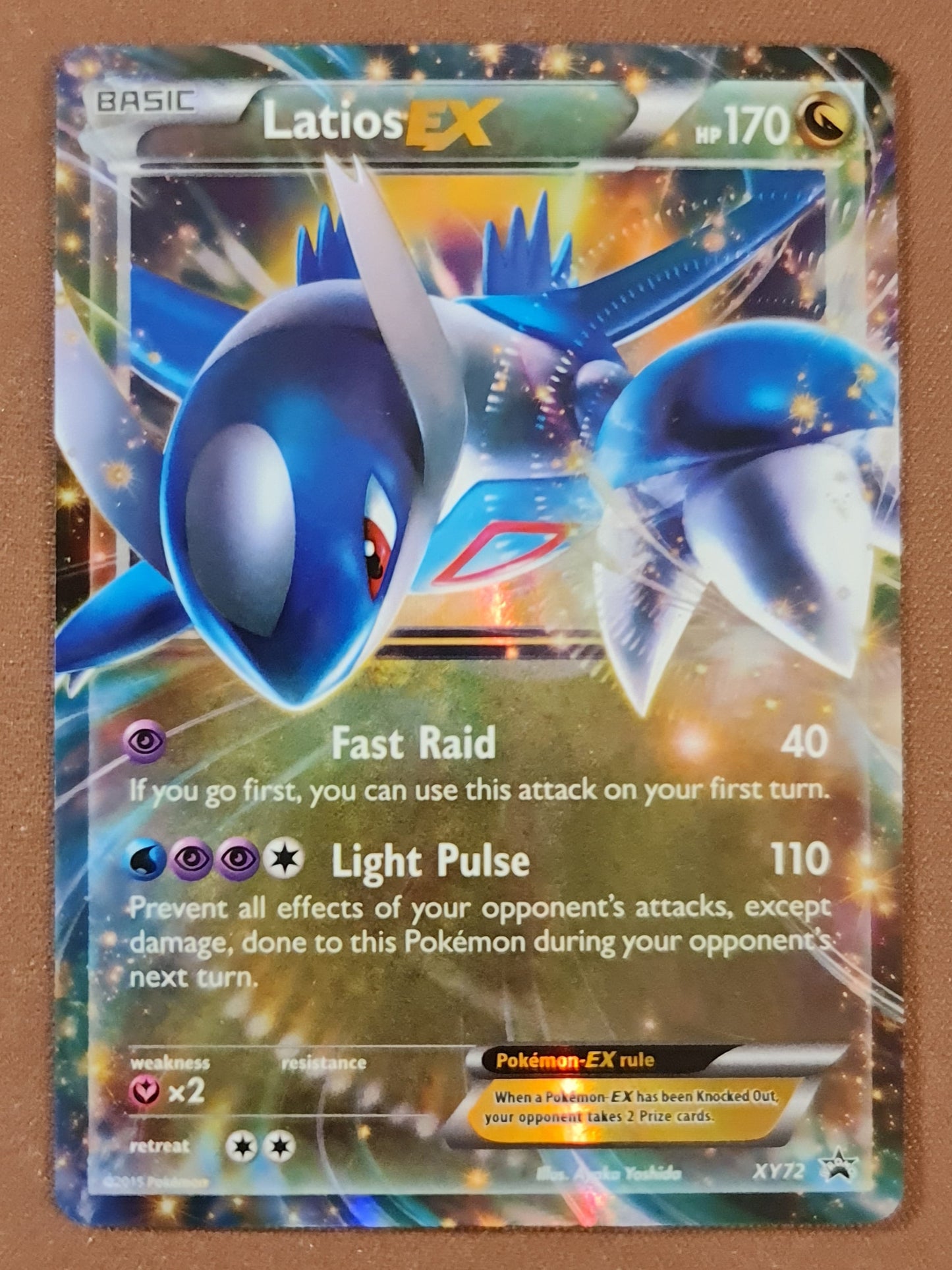 Pokemon Card XY Promo XY72 Latios EX