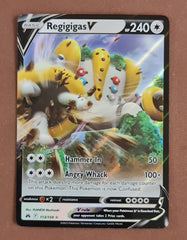 Pokemon Card Crown Zenith 113/159 Regigigas V Ultra Rare *MINT*