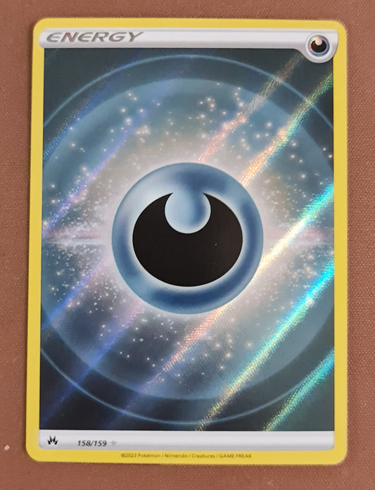 Pokemon Card Crown Zenith 158/159 Darkness Energy Full Art *MINT*