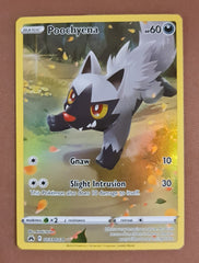 Pokemon Card Crown Zenith Galarian Gallery GG33/GG70 Poochyena Holo Rare *MINT*