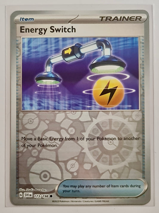 Pokemon Card Scarlet & Violet 173/198 Energy Switch Item Reverse Holo Common *MINT*