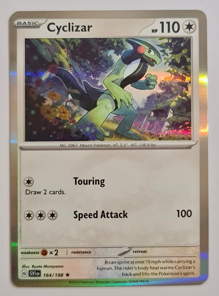 Pokemon Card Scarlet & Violet 164/198 Cyclizar Rare *MINT*