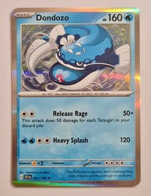 Pokemon Card Scarlet & Violet 061/198 61/198 Dondozo Rare *MINT*