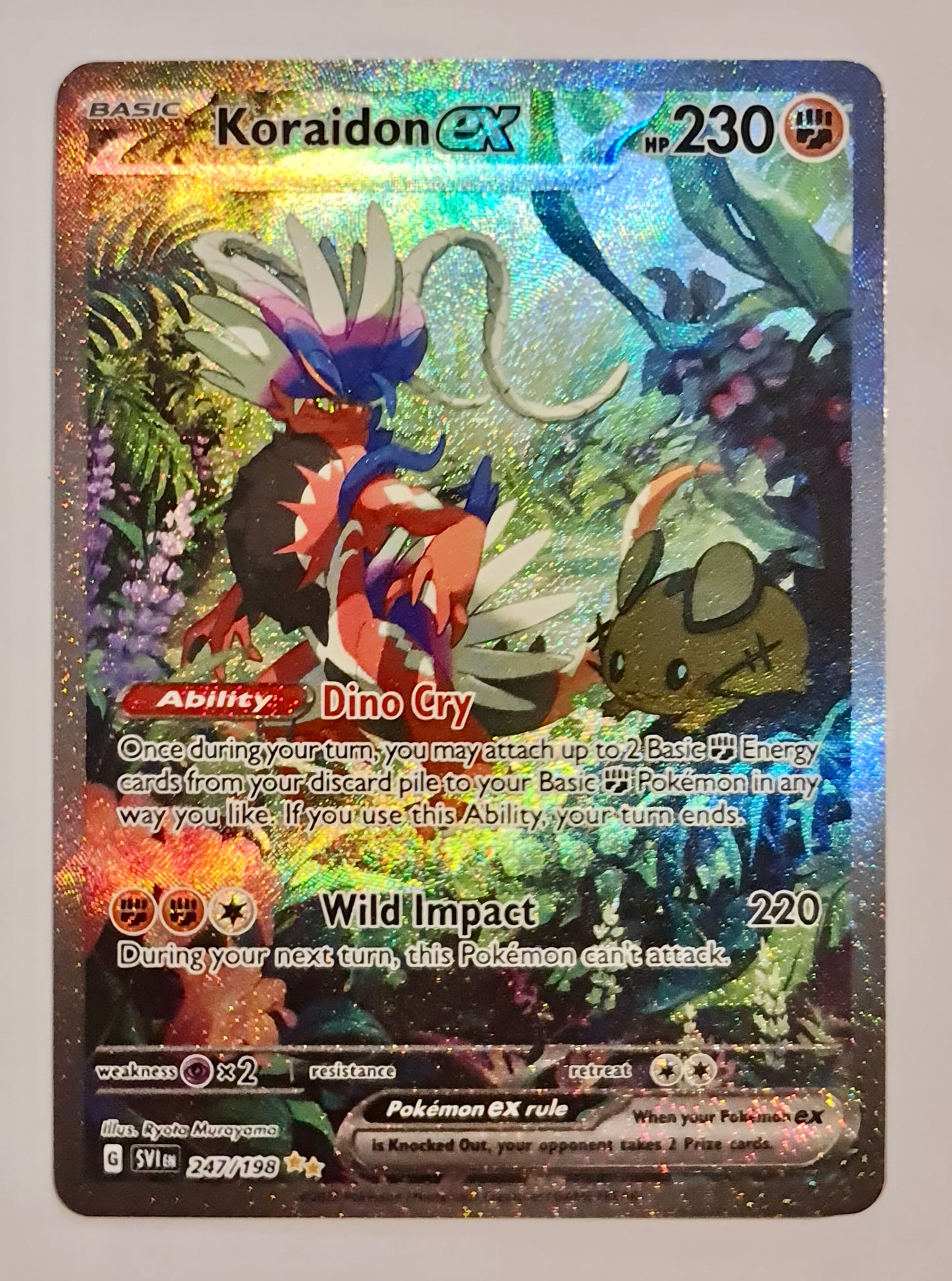 Pokemon Card Scarlet & Violet 247/198 Koraidon ex Special Illustration Brokenvase Games Pokemon Card Scarlet & Violet 247/198 Koraidon ex Special Illustration Brokenvase Games