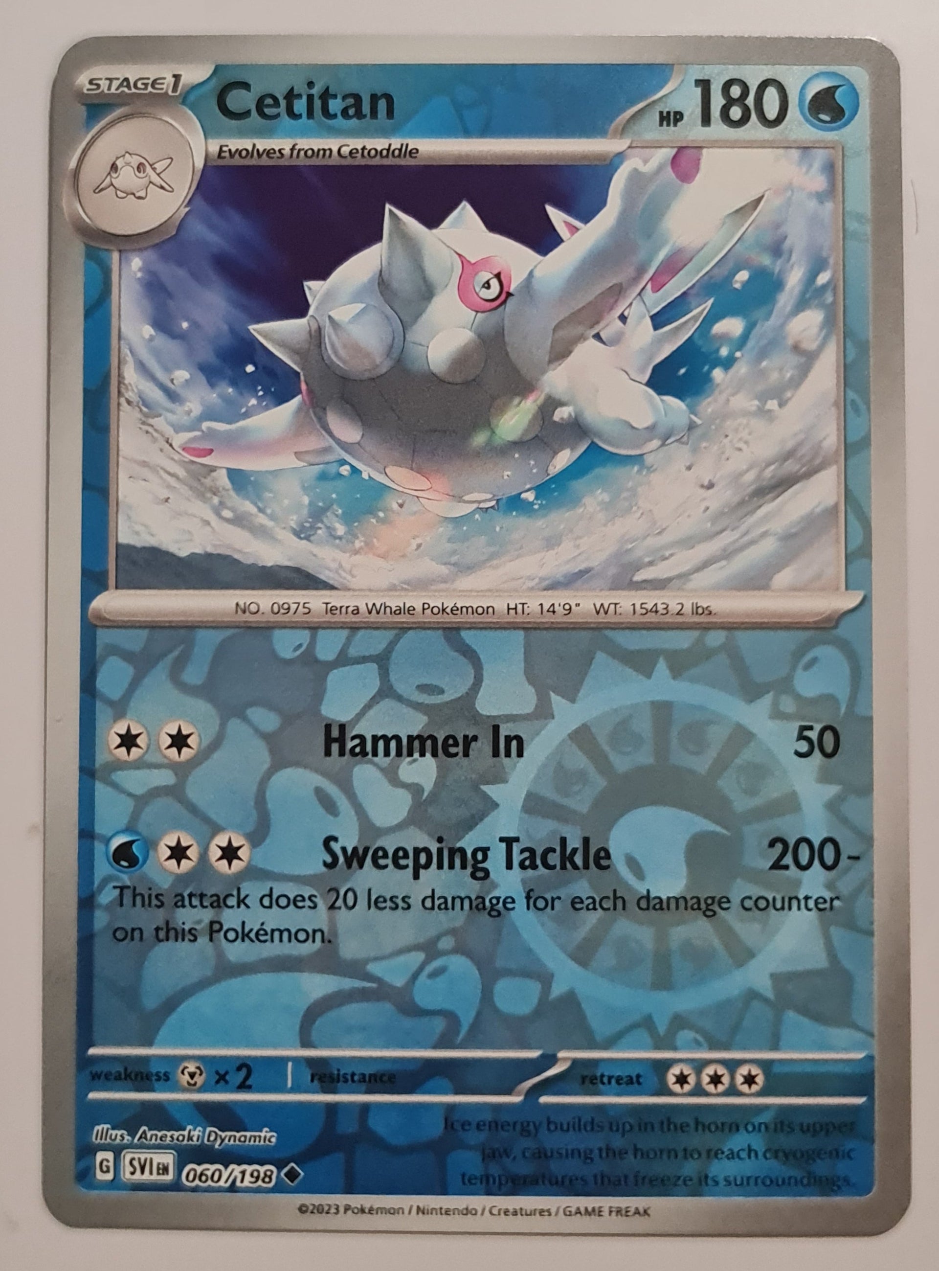 Pokemon Card Scarlet & Violet 060/198 60/198 Cetitan Reverse Holo Unco Brokenvase Games Pokemon Card Scarlet & Violet 060/198 60/198 Cetitan Reverse Holo Unco Brokenvase Games