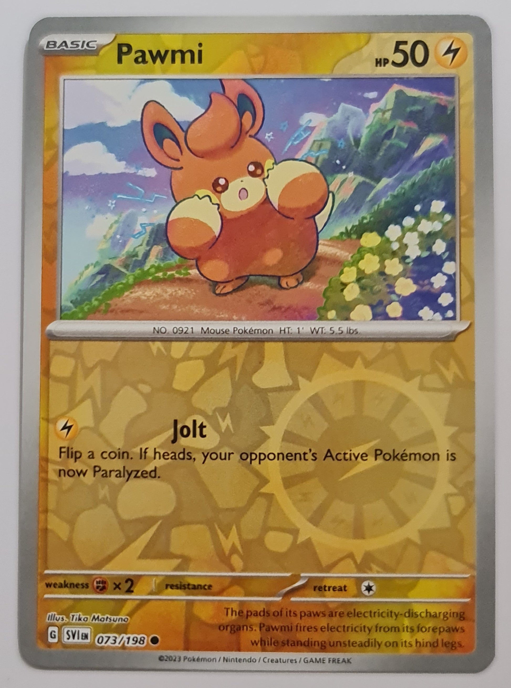 Pokemon Card Scarlet & Violet 073/198 73/198 Pawmi Reverse Holo Common Brokenvase Games Pokemon Card Scarlet & Violet 073/198 73/198 Pawmi Reverse Holo Common Brokenvase Games