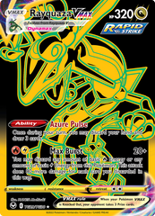 Pokemon Card Silver Tempest Trainer Gallery TG29/TG30 Rayquaza VMAX Secret Rare *MINT*