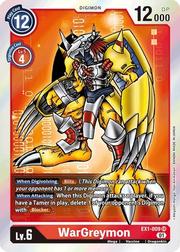 Digimon Card Classic Collection WarGreymon EX1-009 SR