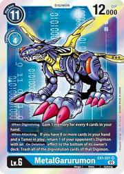 Digimon Card Classic Collection MetalGarurumon EX1-021 SR