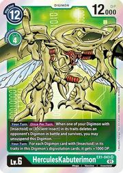 Digimon Card Classic Collection HerculesKabuterimon EX1-043 SR