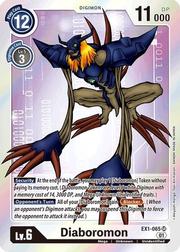 Digimon Card Classic Collection Diaboromon EX1-065 SR