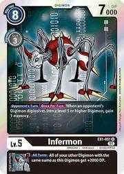 Digimon Card Classic Collection Infermon EX1-051 R