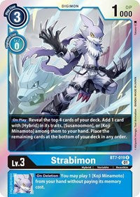 Digimon Card Next Adventure Strabimon BT7-019 R