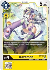 Digimon Card Next Adventure Kazemon BT7-035 C