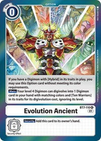 Digimon Card Next Adventure Evolution Ancient BT7-110 R