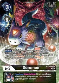 Digimon Card Next Adventure Dorumon BT7-056 R Alternate Art
