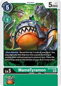 Digimon Card Next Adventure MameTyramon BT7-049 U
