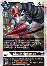 Digimon Card Next Adventure SkullKnightmon BT7-058 R