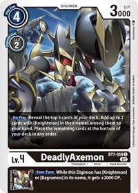 Digimon Card Next Adventure DeadlyAxemon BT7-059 C