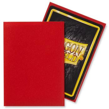 Dragonshield Card Sleeves Matte - Crimson