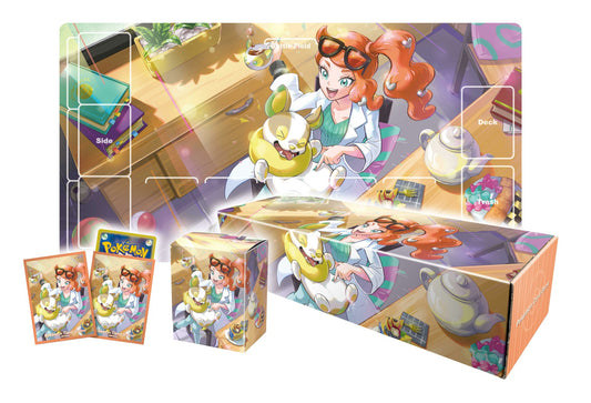 Pokemon Card Game Rubber Playmat Set Sonia *Japan Exclusive!*