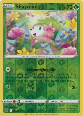 Pokemon Card Astral Radiance 14/189 014/189 Shaymin Reverse Holo Rare