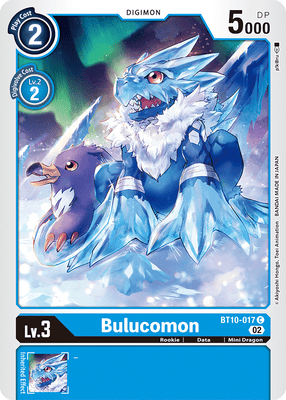 Digimon Card Xros Encounter Bulucomon BT10-017 C