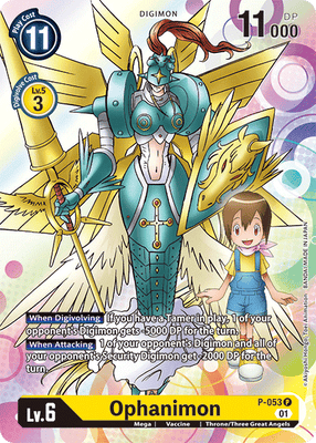 Digimon Card Next Adventure Ophanimon P-053 P