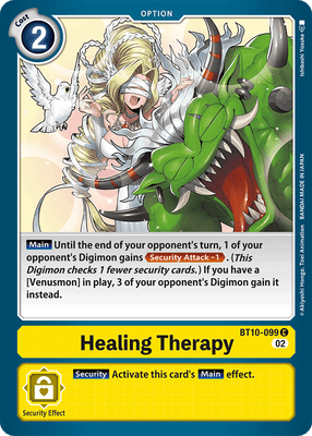 Digimon Card Xros Encounter Healing Therapy BT10-099 C