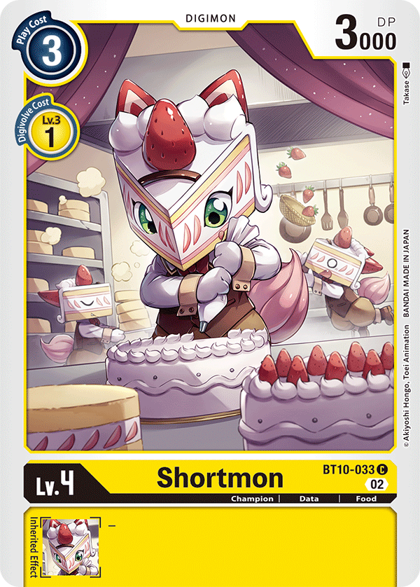 Digimon Card Xros Encounter Shortmon BT10-033 C