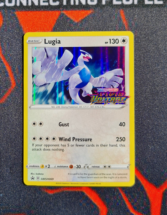 Pokemon Card SWSH Black Star Promos SWSH069 Lugia Prerelease participation promo