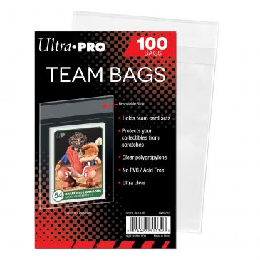 Ultra Pro Team Bags Resealable Sleeves