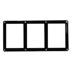 ULTRA PRO 3-Card Black Frame Screwdown Holder