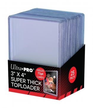 ULTRA PRO Top Loader - 3" X 4' Super Thick 75 PT