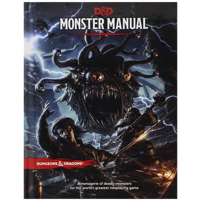 D&D Dungeons & Dragons: Monster Manual 5th Edition