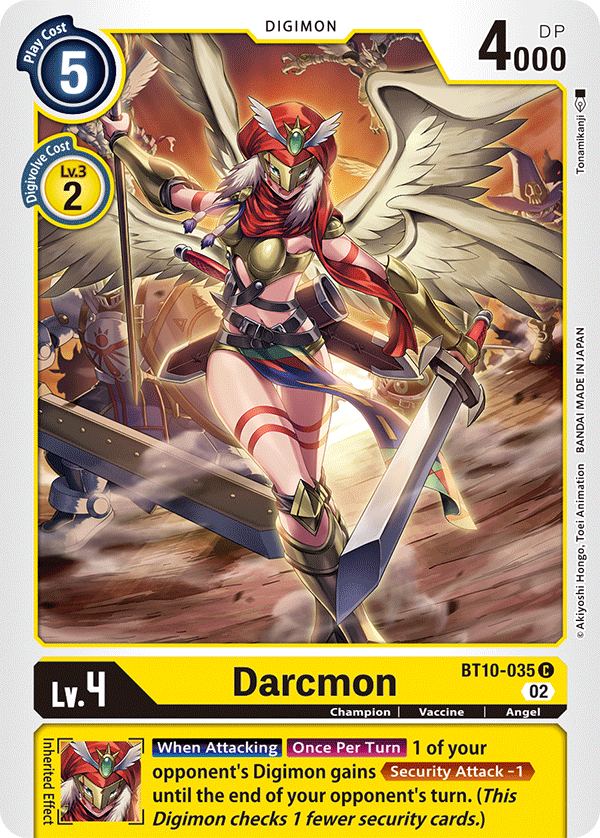 Digimon Card Xros Encounter Darcmon BT10-035 C