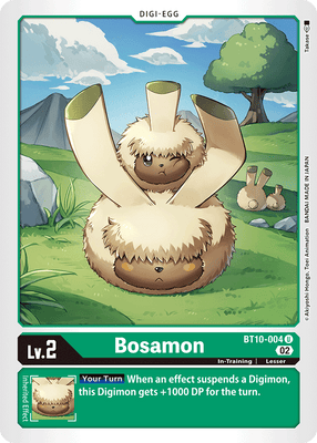 Digimon Card Xros Encounter Bosamon BT10-004 U