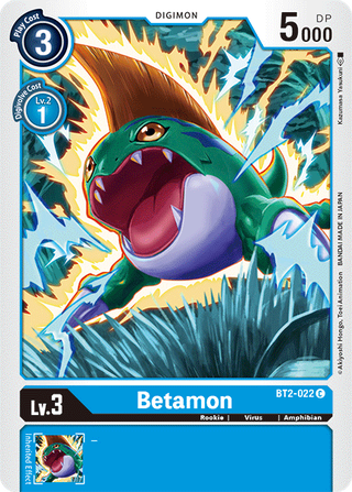 Digimon Card Ver 1.5 Betamon BT2-022 C