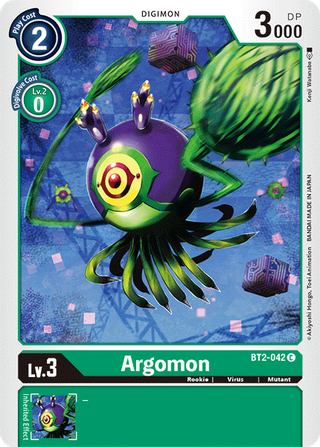 Digimon Card Ver 1.5 Argomon BT2-042 C