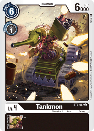 Digimon Card Ver 1.5 Tankmon BT3-067 C