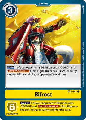 Digimon Card Ver 1.5 Bifrost BT3-101 C