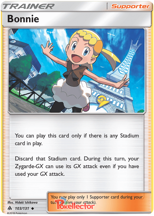Pokemon Card Forbidden Light 103/131 Bonnie Supporter Uncommon *MINT*