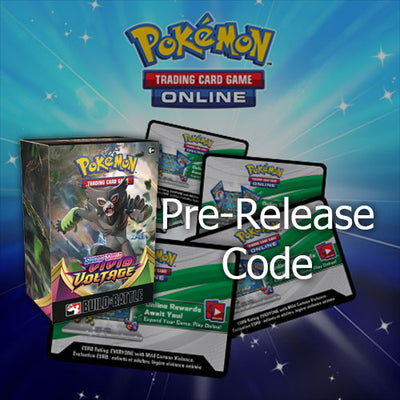 Pokemon Online (PTCGO) Code Card Pre Release - Vivid Voltage -In Stock