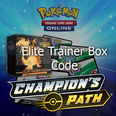 Pokemon Online (PTCGO) Code Card Champion's Path ETB Box InStock