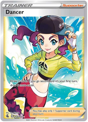 Pokemon Card Fusion Strike 259/264 Dancer Full Art