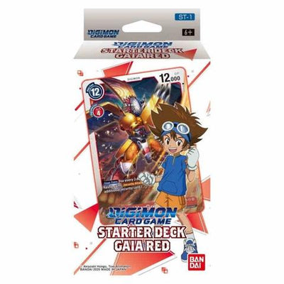 Digimon Card Game ST-01 Starter Deck Gaia Red English